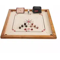 Ubergames Carrom, ECO hardhout, Officiële wedstrijdmaat-Carrom Spel