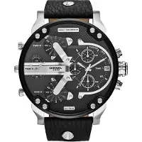Diesel Analoog horloge zwart / zilver