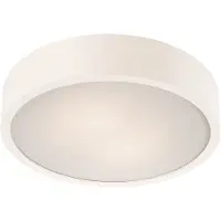 Lamkur Plafondlamp Kerio, dimbaar, wit / opaal, Woon-/ Eetkamer, Hout, Modern, plafondlamp hout