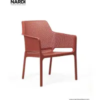 Nardi Net Relax lounge tuinstoel | Corallo rood