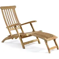 Brafab Jackson Deckchair - Ligstoelen en ligbedden Teak - 91935