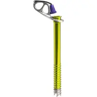 Black Diamond - Ijsschroeven - Ultralight Ice Screw voor Unisex van Aluminium - Maat 22 cm - Groen