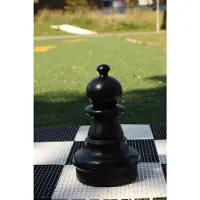 Ubergames Schaakstuk, Pion, 42 cm,-Zwart