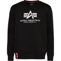 Alpha industries Sweatshirt zwart / wit