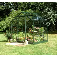Royal well Tuinkas Kate III zwart 3 mm veiligheidsglas