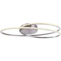Freelight Moderne plafondlamp Ophelia 21W staal