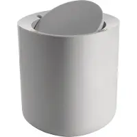 Alessi Birillo prullenbak 21x18,5 cm Wit