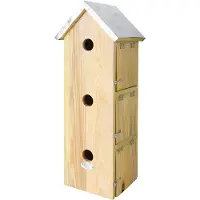 Best for birds Mussenvilla Naturel 19,5 X 17 X 51 Cm