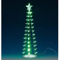 Lemax Light Silhouette Tree Green 4.5v Adapt