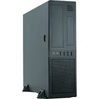 Chieftec CS-12B, Tower, PC, Zwart, Micro ATX, SECC, Geschikt voor thuis/kantoor
