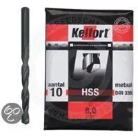 Kelfort metaalboor 1 mm