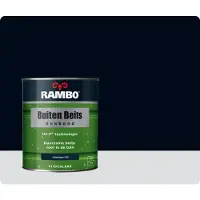 Rambo Buiten Beits Dekkend - 0.75 liter - Antiekblauw