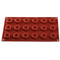 Decora Siliconen bakvorm mini donut / savarin van Decora