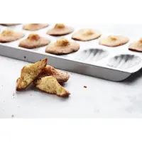 Point-Virgule Bakvorm - Madeleines - 12 Stuks - Anti-aanbaklaag - 40x21x2cm
