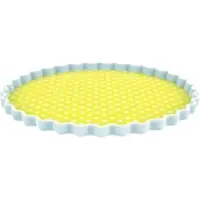 Zak!Designs Gebaksbord Dotty - Rond - Ø 20 cm - Geel
