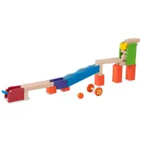 Wonderworld Knikkerbaan Throw and roll hout HOUT192446