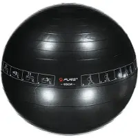 Pure - Fitnessbal - Met oefeningen - 65 cm - Inclusief handpomp