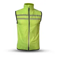 Gato Windbreaker Mesh Vest USB Led | Maat L