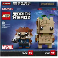 LEGO Groot & Rocket - BrickHeadz 41626