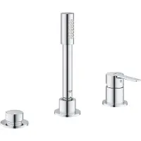 GROHE Lineare New 3-gats Badrandcombinatie Chroom