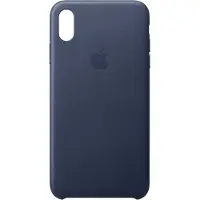 Apple iPhone Xs Max Leather Case Blue MRWU2ZM