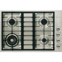KitchenAid KHPF 7510/I Ingebouwd Gaskookplaat Roestvrijstaal kookplaat