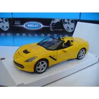 Maisto 1/24 Chevrolet Corvette Stingray 2014 Cabrio Geel