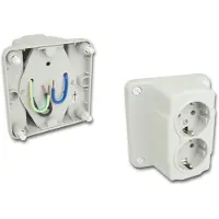 Enzo ABL Deksel kabeldoos uni ABL dubbel wcd - 4047870