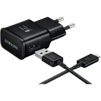 Samsung Snellader / Oplader Samsung Galaxy A5 2017 & A3 2017 - (2 Ampère USB-C) (OPGELET niet voor A 2015/2016 series!) - Origineel - Zwart