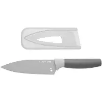 Berghoff Klein koksmes & kruidenstripper grijs 14 cm - Leo