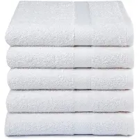 Hausmarke Handdoeken Wit (set van 5)