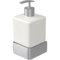 Haceka Aline zeepdispenser geborsteld aluminium