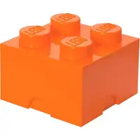 LEGO Opbergbox Lego Brick 4 Oranje