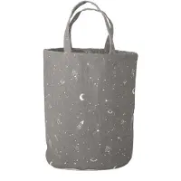 Bloomingville Storage Bag 40cm - Speelgoedopbergers Katoen Grey - 90189816