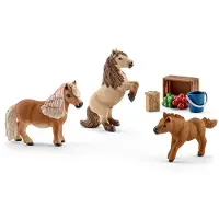 Schleich Horse Club 41432 Familie mini Shetlands