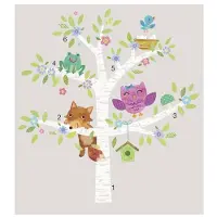 RoomMates muurstickers xl Baby Birch Tree vinyl 27 stuks
