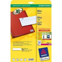 Avery Etiket L7656-25 46x11.1mm wit 2100stuks