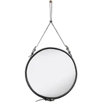 Gubi Adnet Circulaire spiegel M zwart