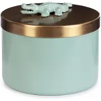 KidsDepot Opbergtrommel Sophie Croco Seagreen