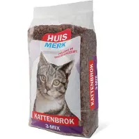 Kasper faunafood Huismerk 3-Mix Kattenbrok - Kattenvoer - Mix 10 kg
