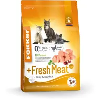 Fokker +Fresh Meat kattenvoer 2 x 7 kg