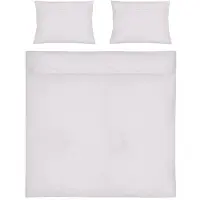 Papillon Dekbedovertrek Monte Carlo Wit Percal-140 x 200 / 220 cm | 1-Persoons