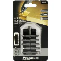 Piranha schroefbitset 10-delig X61481