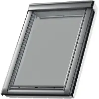 Velux Buiten Zonnescherm Mhl1005060 Buiten Manueel Zwart