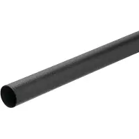 Overig Gordijnroede Metaal - Antraciet - 120cm - Muurbevestiging