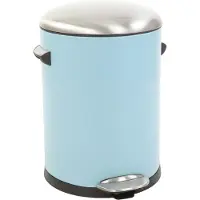 EKO Pedaalemmer Belle Deluxe Step Bin 3L Licht Blauw