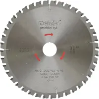 Metabo 628037000 Cirkelzaagblad 210 mm 1 stuk(s)