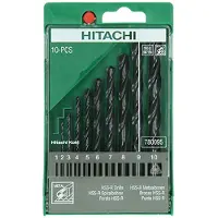Hikoki metalen borenset 10-delig HSS-R DIN338