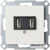 Siemens Delta-L stopcontact wit