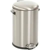 EKO Belle Deluxe Mat Zilver RVS 12L